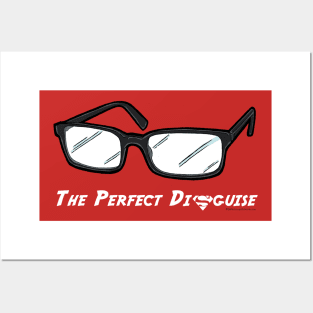 The Perfect Disguise Superhero Glasses Costume Posters and Art